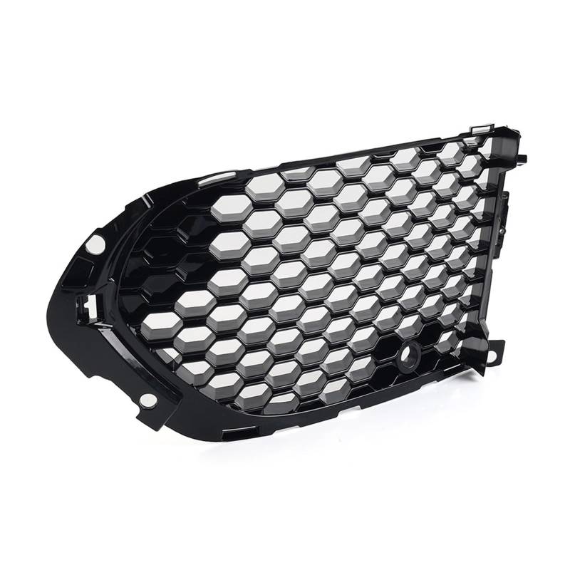 UTSKWD CU62191BL | CU62151BL | Auto-Frontstoßstange mit offenem Gitter, Nebelscheinwerfer-Kühlergrill mit PDC | Kompatibel mit Jaguar F-Pace 2016 2017 2018 2019 2020, glänzend schwarz(Left) von UTSKWD