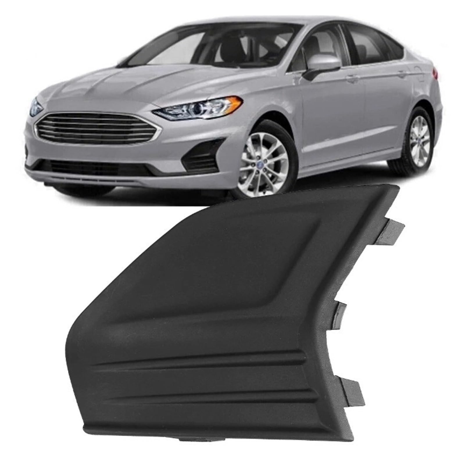UTSKWD KS7Z17B814AB Zierrahmen for Nebelscheinwerferabdeckung vorne Links ohne Loch, kompatibel mit Ford Fusion Mondeo 2019–2020 UTSKWD KS7Z17B814AB Zierrahmen for Nebelscheinwerferabdeckung vorne Links ohne Loch, kompatibel mit Ford Fusion Mondeo 2019–2020 von UTSKWD