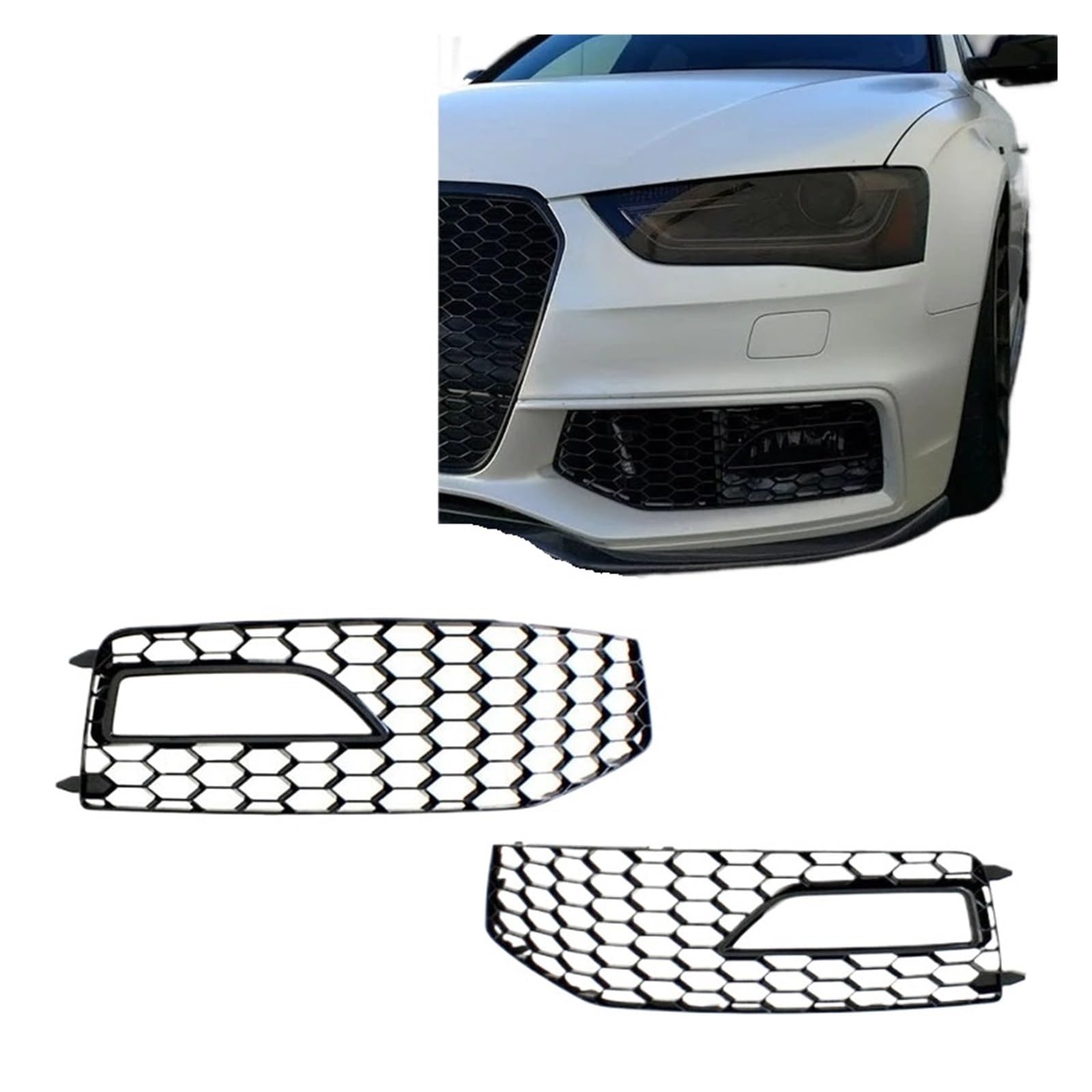 UTSKWD Kühlergrill for die Frontstoßstange, kompatibel mit Audi A4 B8.5 S-Line S4 RX4 2013 2014 2015 UTSKWD Kühlergrill for die Frontstoßstange, kompatibel mit Audi A4 B8.5 S-Line S4 RX4 2013 2014 2015 von UTSKWD