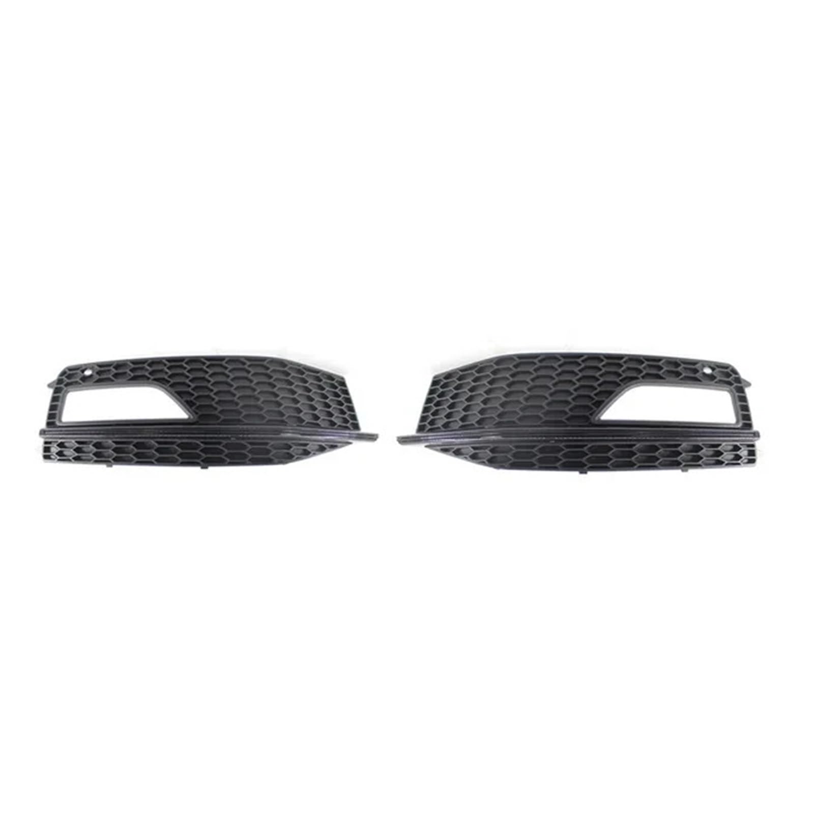 UTSKWD Nebelscheinwerfer-Lampenabdeckungsgrill ， Kompatibel mit Audi A4 B8.5 S-Line S4 2012 2013 2014 2015 Frontstoßstangengrill RS4-Stil 8K0807681(Black A) von UTSKWD