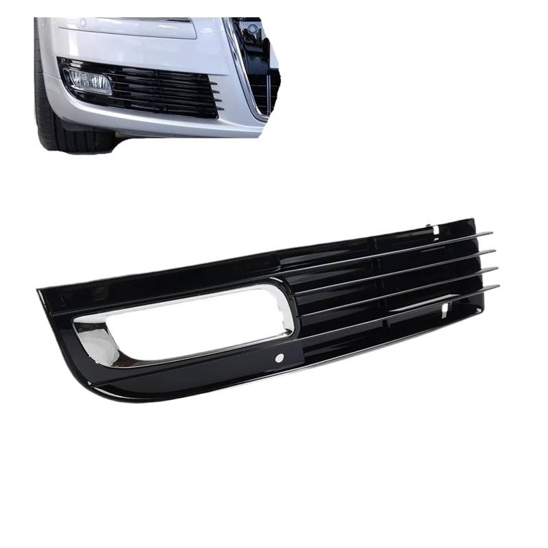 UTSKWD Nebelscheinwerferabdeckung for die vordere Stoßstange, Lampenblende, Rahmen, Grill, unterer Kühlergrill, kompatibel mit Audi A8 D3 S8 4E0807681AN 4E0807682AN(Right) von UTSKWD
