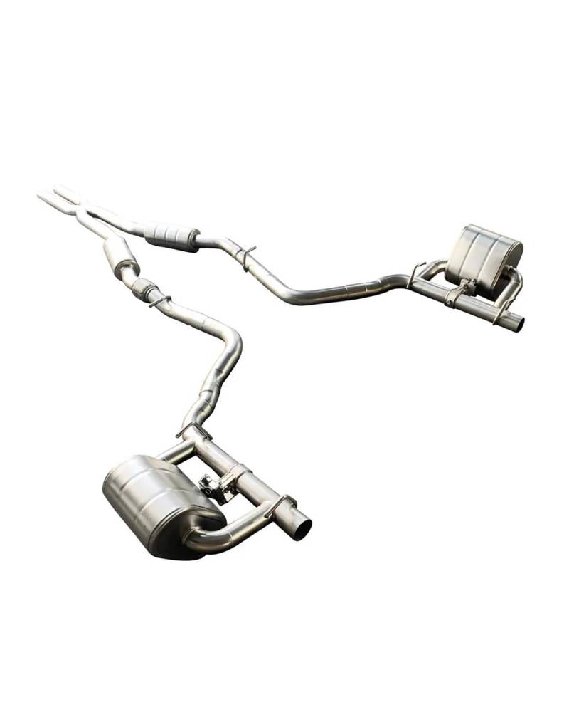 Auspuffspitze 1 Set Auto Auspuff Catback Edelstahl Auspuffrohr Für-Challenger 2008-2019 3,6 L Schalldämpfer Spitze Cat Back Midpipe Endrohrblende von UUIUYGH