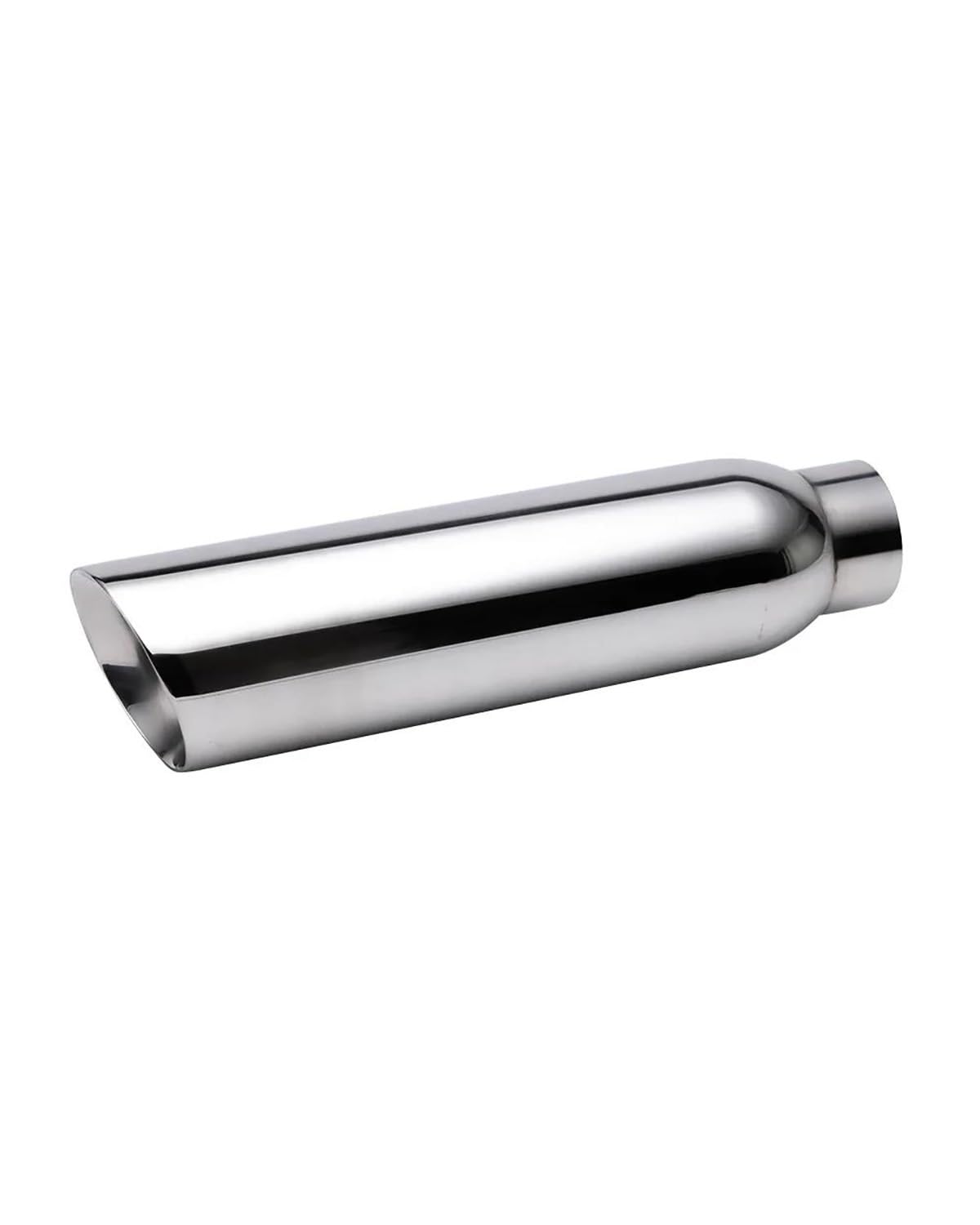 Auspuffspitze Schnittstelle Für Autoauspuffrohre, 76 Mm, Schräger, Elliptischer, Doppelwandiger Luftauslass, 102 Mm, Autoschalldämpfer-Endrohr Endrohrblende Auspuffspitze Schnittstelle Für Autoauspuffrohre, 76 Mm, Schräger, Elliptischer, Doppelwandiger Luftauslass, 102 Mm, Autoschalldämpfer-Endrohr Endrohrblende von UUIUYGH