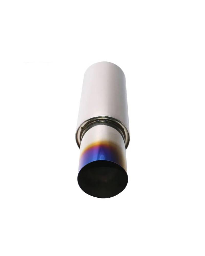 Auspuffspitze Sport Sound Universal Schalldämpfer Edelstahl Racing Schalldämpfer Auspuffrohr 2 Zoll Bis 3,5 Zoll Auspuff Endrohrblende(L1YZ451) von UUIUYGH