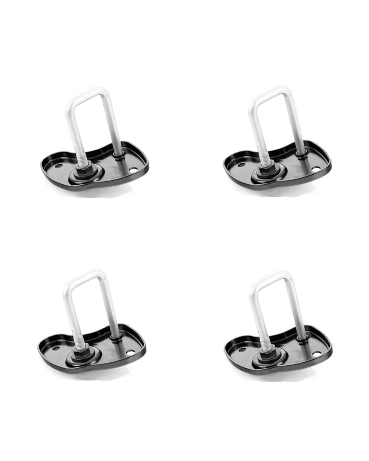 Motorhaubenschloss Für 3 Serie G20 2017 2018 2019 51237473707 51 23 7 473 707 1/4 Stücke Haube Lock Latch Oberen Ersatz Schwarz Haubenschloss(4Pcs) von UUIUYGH
