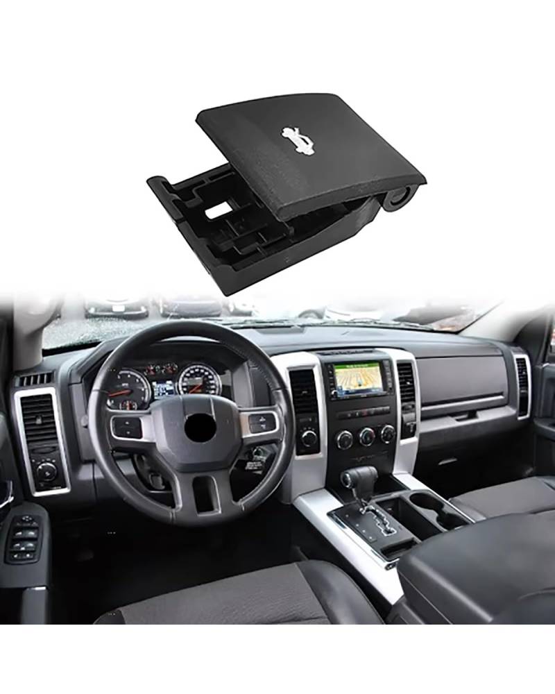 Motorhaubenschloss Für Dodge Hood Release Grip Griff 68085761AA Hood Latch Release Pull Griff Hebel Haubenschloss von UUIUYGH