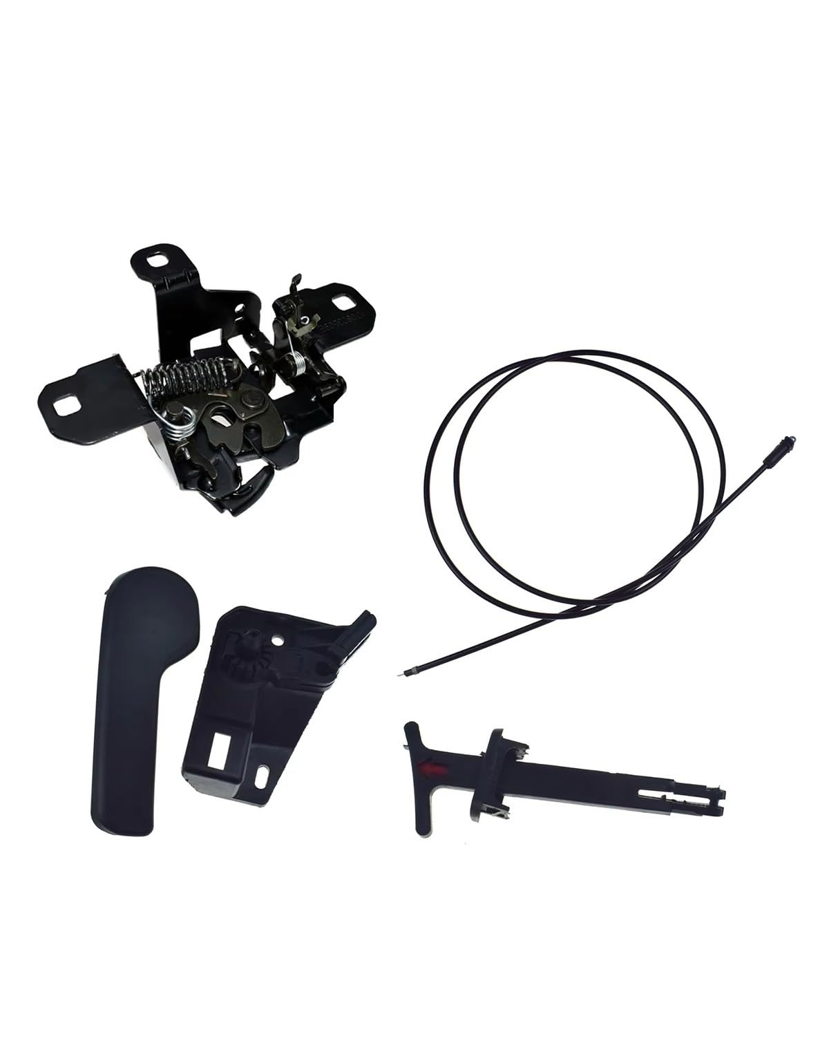 Motorhaubenschloss Für Jetta Für Golf MK4 Für Bora 1J0823509C 1J1823531C 1J5823593C 1K1823633B Auto Hood Latch Release Griff Halterung Kabel Haubenschloss(Kit 001) von UUIUYGH