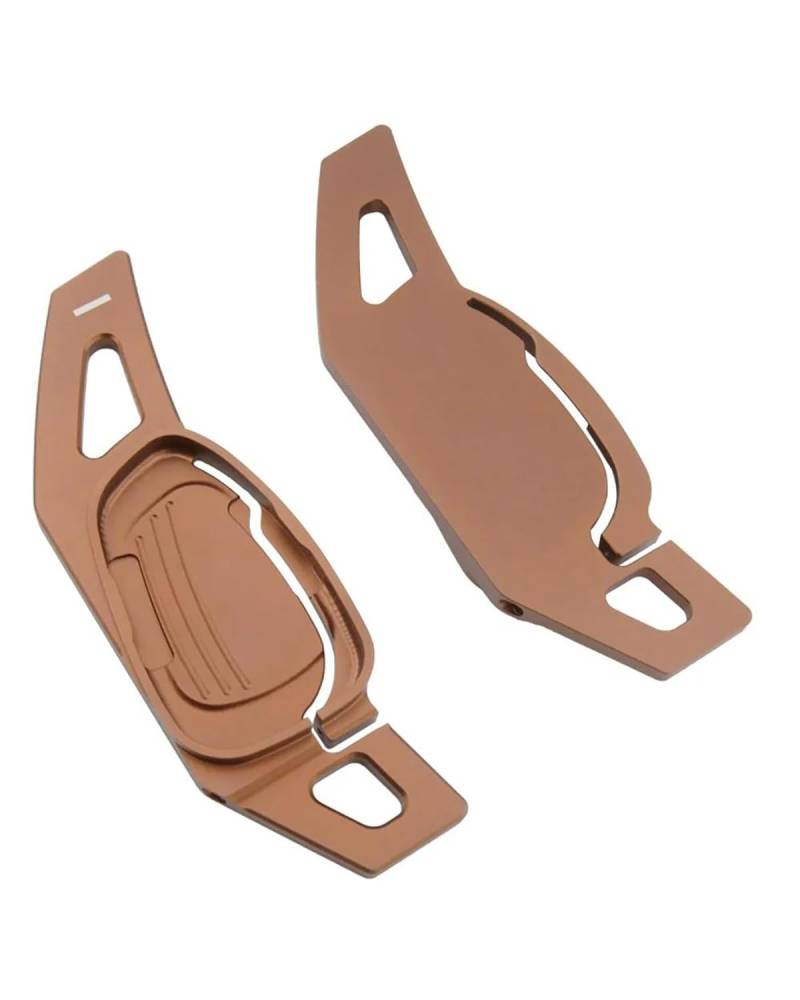 Schaltwippen Für Cupra Für Ateca Für Formentor Für Leon 2021-2023 Auto Lenkrad Schaltwippen Getriebe Paddel Verlängerung Styling Shift Paddles Erweitern(Brown) von UUIUYGH