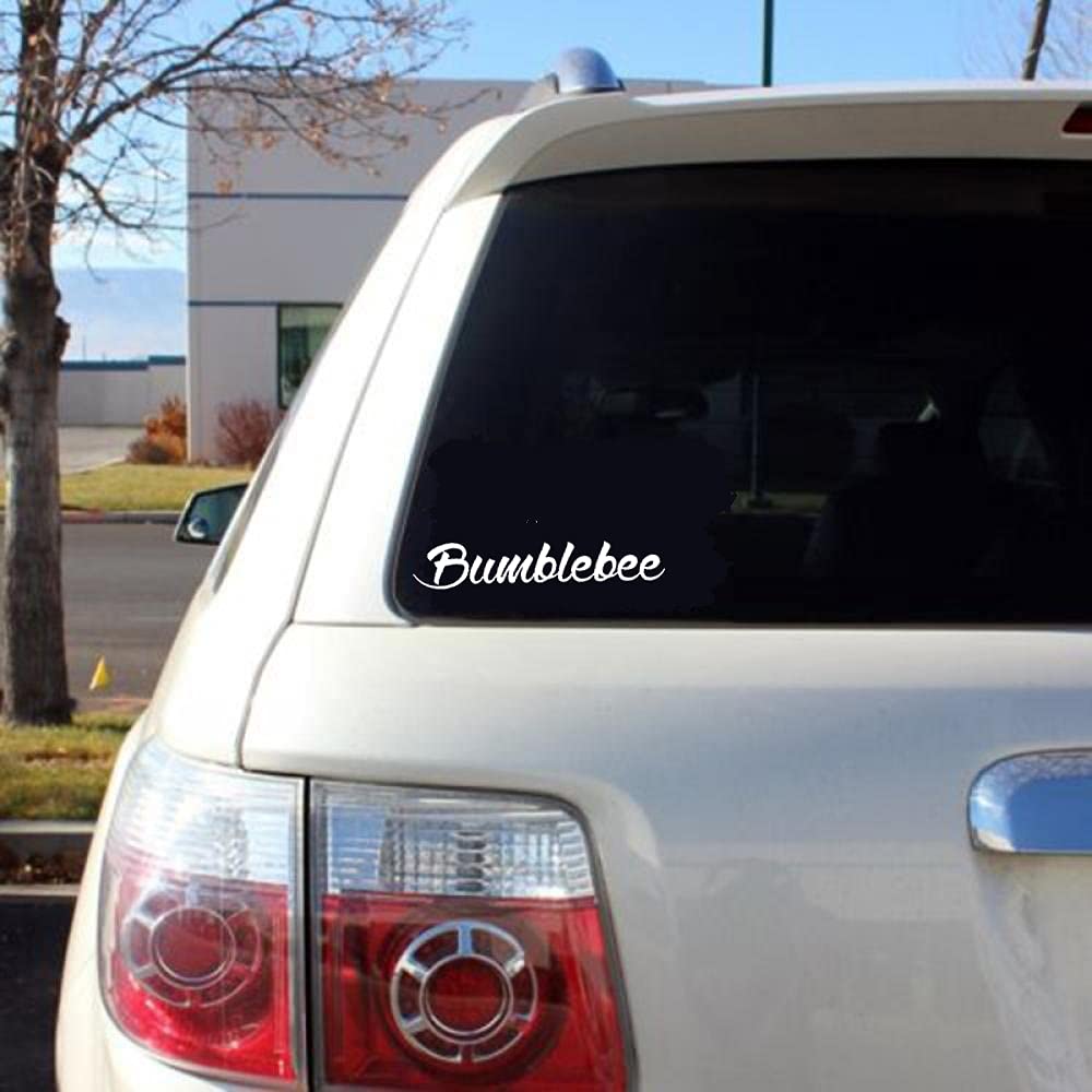 19,6cmx3,5cm Bumblebee Aufkleber Auto Sticker Tuning JDM Schocker Autobot Movie Bike Fun Weiß 19,6cmx3,5cm Bumblebee Aufkleber Auto Sticker Tuning JDM Schocker Autobot Movie Bike Fun Weiß von PGONA