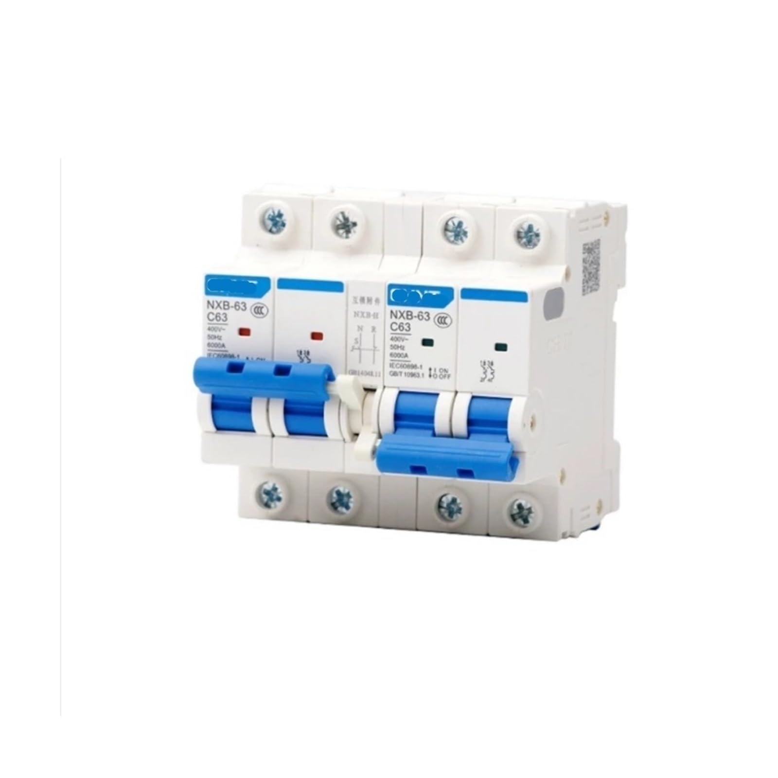 1P-1P 2P-2P NXB-63 Dual-Stromversorgung Verriegelungsschalter DZ47 Verriegelungsumwandlung 2PC Typ 63A City Power Switch 1Pcs(2P-2P,10A) von UVQFBITA