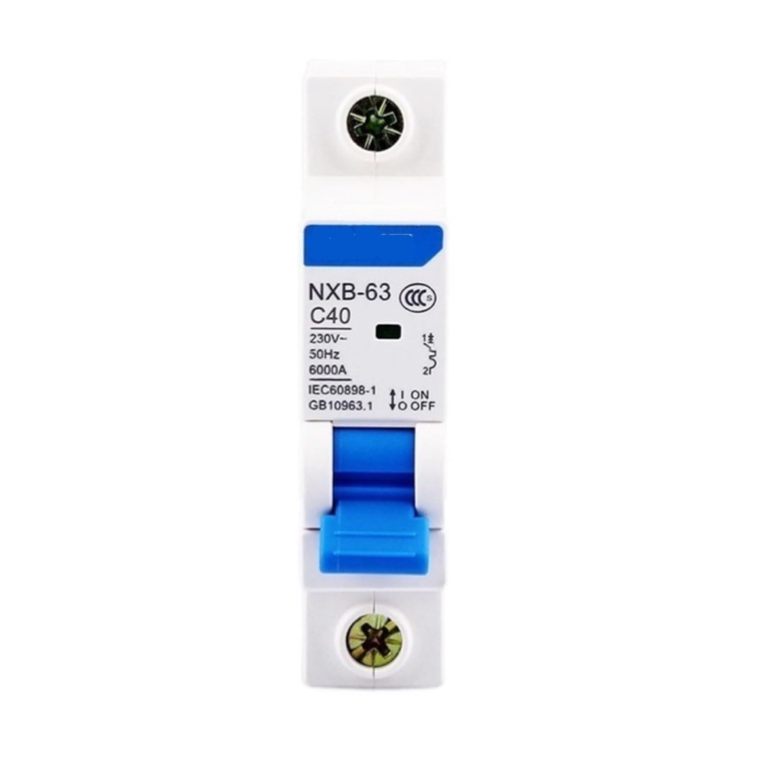 MCB NXB-63 1P 2P AC 230/400V 1A-125A Circuit Breaker DIN Schiene Montage Miniatur Haushalt Luft Schalter 1 stücke(1P,3A) von UVQFBITA