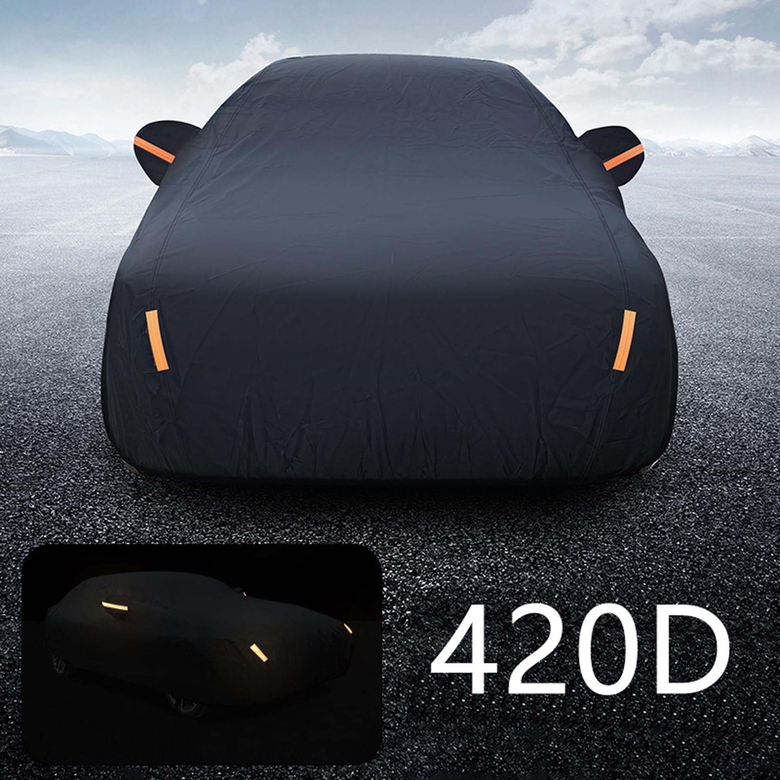 wasserdichte Autoabdeckung für Mitsubishi Grandis 2003 2004 2005 2006 2007 08 09 10 11, Regenschutz UV‑Schutz Schnee Abdeckung Vollabdeckung Autozubehör, Black A wasserdichte Autoabdeckung für Mitsubishi Grandis 2003 2004 2005 2006 2007 08 09 10 11, Regenschutz UV‑Schutz Schnee Abdeckung Vollabdeckung Autozubehör, Black A von UWTSVFJFB