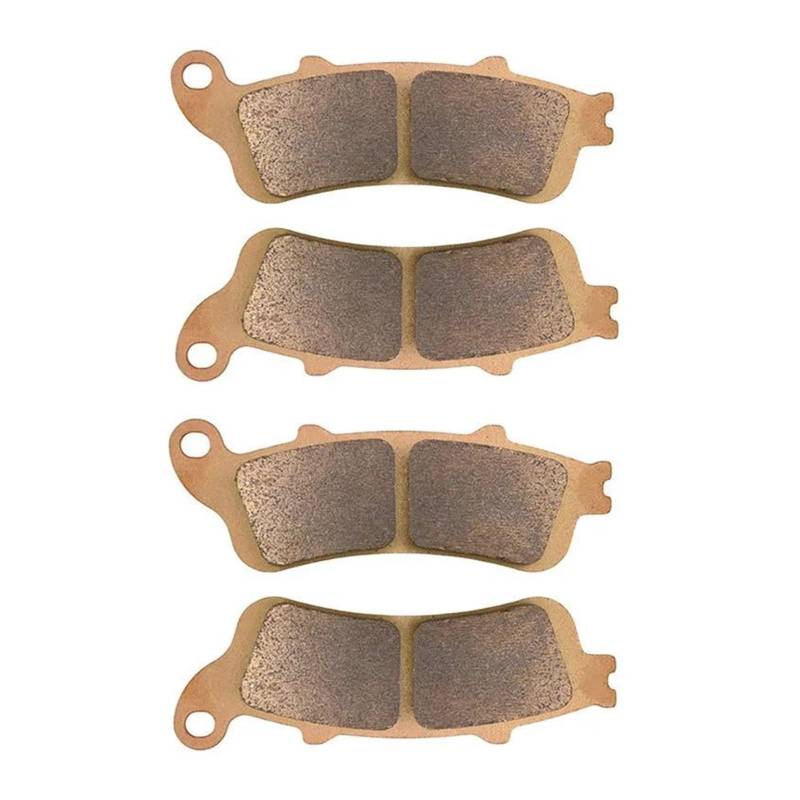 IBNA Bremsscheibe VFR800 VFR 800 FI Für Interceptor 1998-2005 Motorradteile Gesinterte Vorderradbremsbeläge Auf Kupferbasis Motorrad-Bremsbeläge von UYCHYTQR