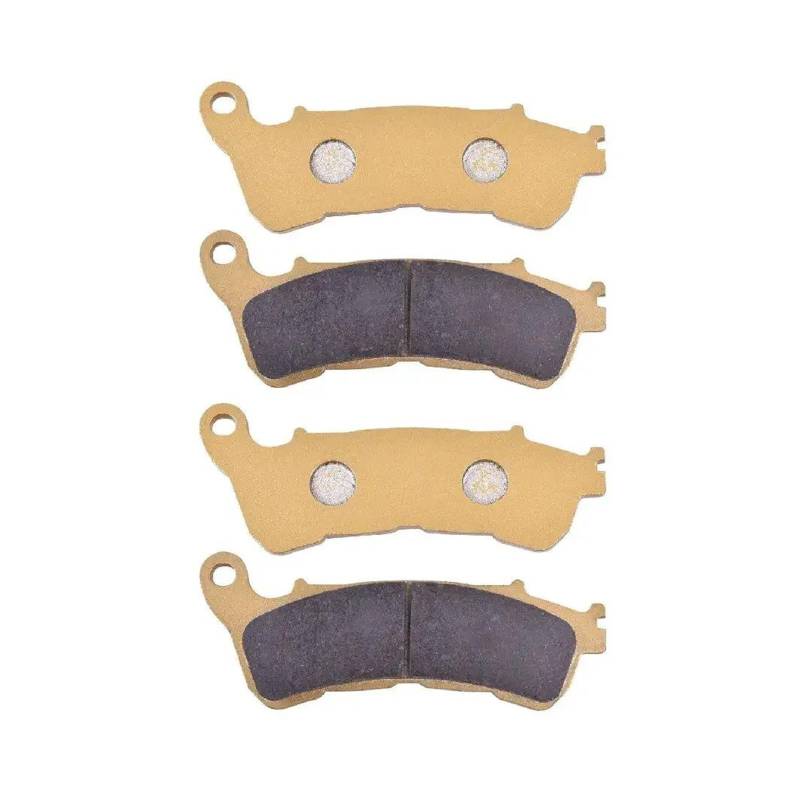 IBNA VFR800 06-09 NT700 2006-2013 XL 1000 XL1000 Für Varadero ABS 04-11 ST1300 2008-2013 Motorradteile Bremsbeläge Vorne Oder Hinten Motorrad-Bremsbeläge(2 Paar vorne) von UYCHYTQR