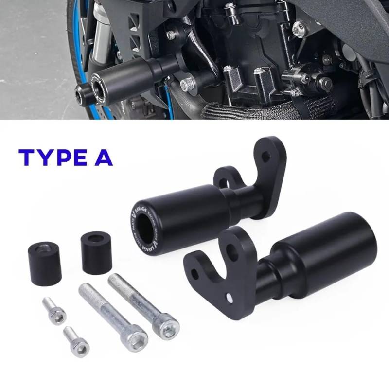 UYJHFPLND Motorrad Anti Crash Sturzpads Motorrad Fe Sliders Für Suzuki GSX-8S 2023-2024 GSX8S GSX 8S Fallen Schutz Crash Pad Verkleidung Motor Slider Guards von UYJHFPLND
