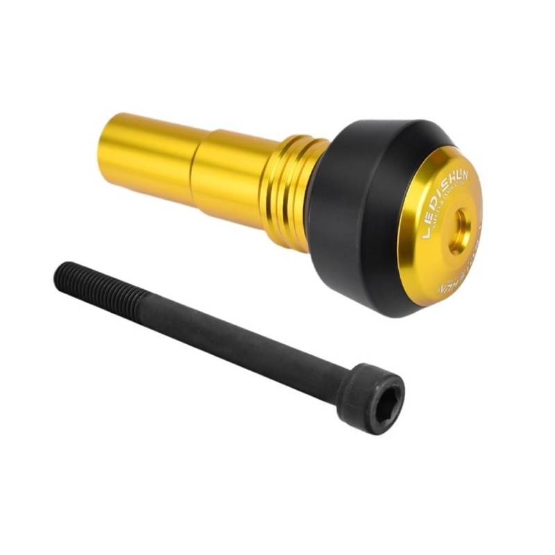 UYJHFPLND Motorrad Anti Crash Sturzpads Motorradzubehör Fe Auspuff Anti-Fall Sliders Crash Protection Für YA&MAHA YZF R15 V2/V3/V4 MT-03 YZF-R3 YZF R6 YZF R25 von UYJHFPLND