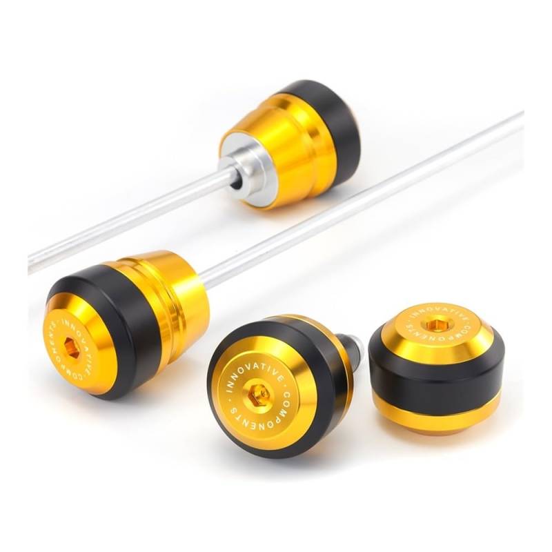 UYJHFPLND Motorrad Anti Crash Sturzpads Vorne Hinten Fe Slider Rad Gabel Achse Sliders Cap Crash Protector Paar Für YA&MAHA Tech Max 560 Tmax560 Techmax Tmax T-max 560 von UYJHFPLND
