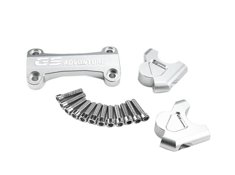 UYJHFPLND Motorrad Lenker Riser Für B&M&W R1250GS GS 1250 Abenteuer R1200GS LC (2013 -) R 1200 GS LC ADV (2014-) Motorrad Lenker Riser Clamp Montieren Top Abdeckung von UYJHFPLND