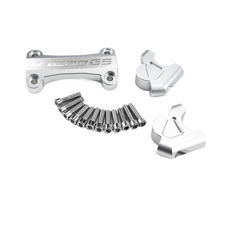 UYJHFPLND Motorrad Lenker Riser Für B&M&W R1250GS GS 1250 Abenteuer R1200GS LC (2013 -) R 1200 GS LC ADV (2014-) Motorrad Lenker Riser Clamp Montieren Top Abdeckung von UYJHFPLND