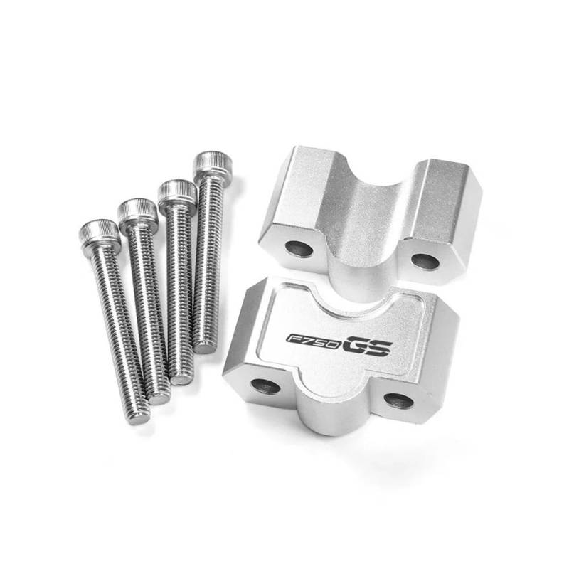 UYJHFPLND Motorrad Lenker Riser Motorrad Lenker Riser Clamp 22mm Lenker Heighten Für B&M&W F750GS F 750 GS F750 GS 2018 2019 2020 2021 2022-zubehör von UYJHFPLND