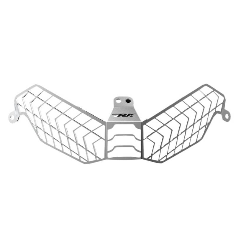 UYJHFPLND Motorrad Scheinwerfer Grille Shield Motorrad Zubehör Scheinwerfer Kühlergrill Wache Cover Schutz Für Be&Nelli TRK 702 X TRK702X TRK 702X 2022 2023 2024 von UYJHFPLND