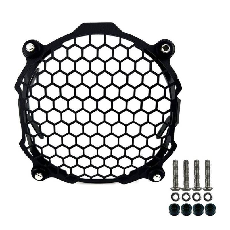 UYJHFPLND Motorrad Scheinwerfer Grille Shield Motorradzubehör Frontscheinwerfer Kühlergrill Wache Cover Schutz Dekoratives Scheinwerfernetz Für Ho&n&da CL500 2023 2024 CL-500 von UYJHFPLND
