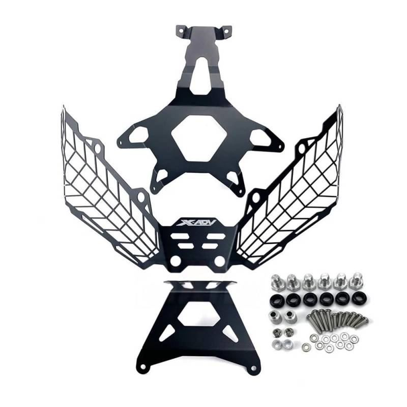 UYJHFPLND Motorrad Scheinwerfer Grille Shield Passt Für Ho&n&da X-ADV750 X-ADV 750 XADV750 XADV 750 2021 2022 Motorrad Front Scheinwerfer Kühlergrill Lampe Schutz Abdeckung Net Protector von UYJHFPLND