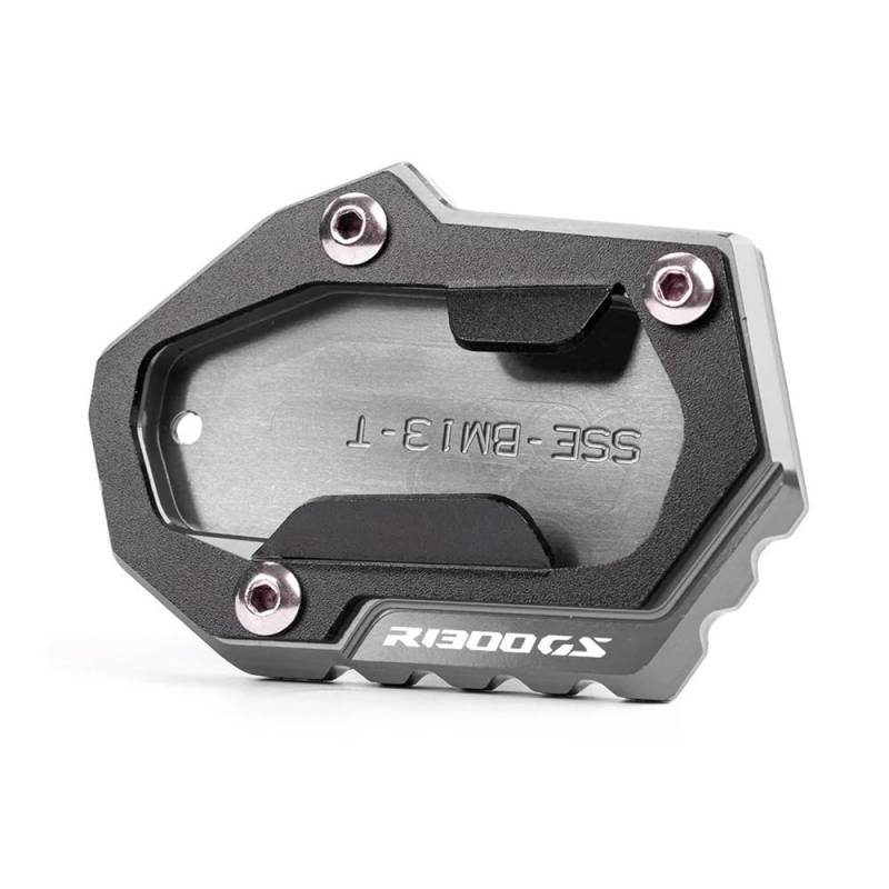 UYJHFPLND Motorrad Seitenständer-Vergrößerer Für B&M&W R1300GS R 1300 GS ADV 2023 2024 2025 Motorrad CNC Kickstand Foot Side Ständer Vergrößerungsverlängerungsplatte von UYJHFPLND