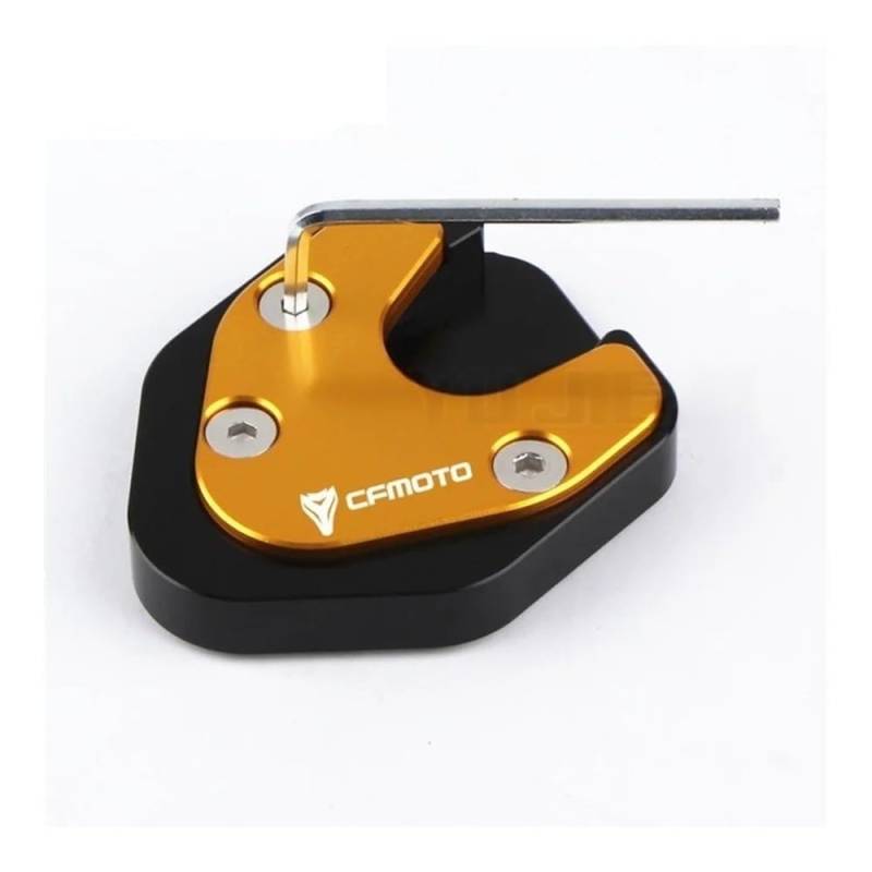 UYJHFPLND Motorrad Seitenständer-Vergrößerer Für CFMOTO 250SR NK250 NK 250 CF250-6 CF250 Motorcycle CNC Kickstand Foot Side Stand Extension Pad unterstütztes Plattenvergrößerung von UYJHFPLND