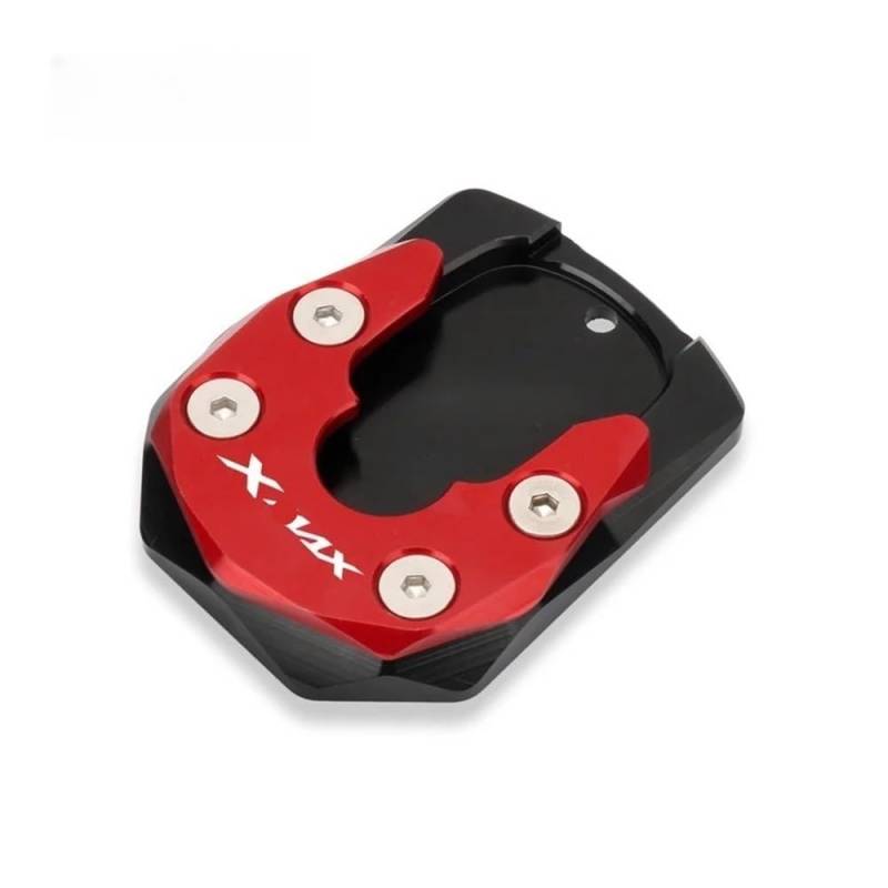 UYJHFPLND Motorrad Seitenständer-Vergrößerer Für YA&MAHA XMAX300 XMAX300 X-MAX 300 X-MAX300 2023 + Motorrad CNC Ständer Fuß Seite Stehen Verlängerung Pad Unterstützung Platte von UYJHFPLND