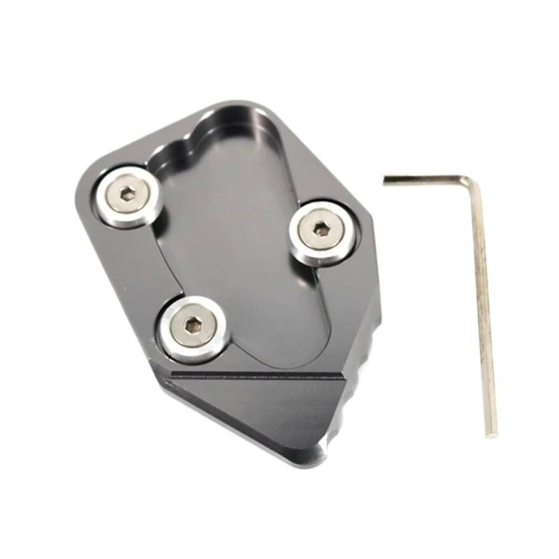 UYJHFPLND Motorrad Seitenständer-Vergrößerer Motorrad CNC Kickstand Fuß Seitenständer Verlängerung Pad Stützplatte Für CBR1000RR CBR 1000RR CBR 1000 RR 2008-2016 von UYJHFPLND