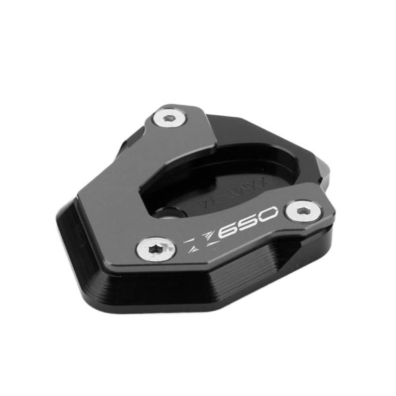 UYJHFPLND Motorrad Seitenständer-Vergrößerer Motorrad CNC Kickstand Fuß Seitenständer Verlängerung Pad Stützplatte Passend für Z650 Z900 Z900RS Z 650 900 2017-2023 von UYJHFPLND