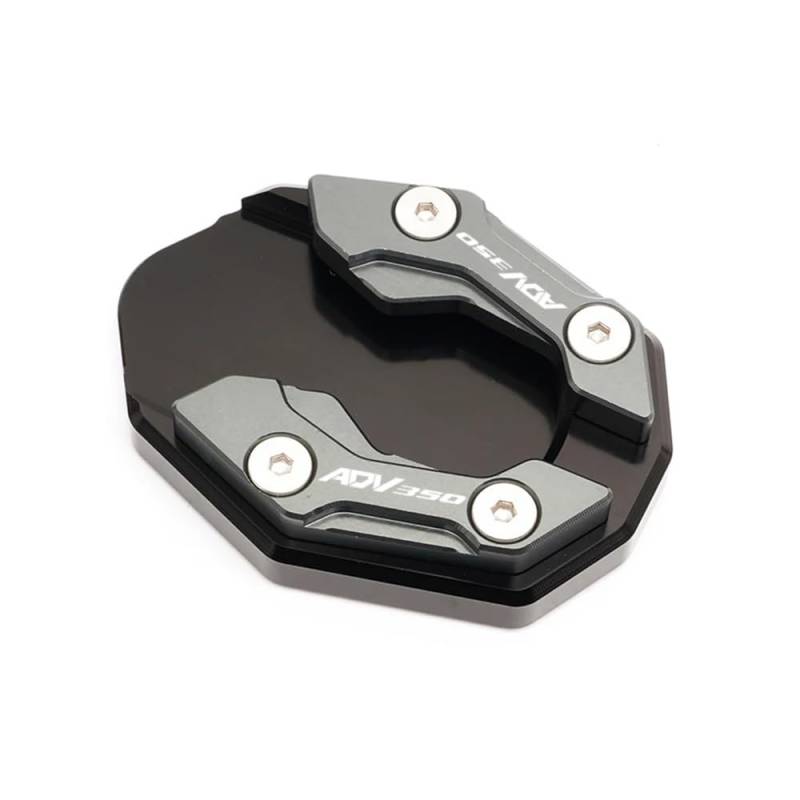 UYJHFPLND Motorrad Seitenständer-Vergrößerer Motorrad -Kickstand -Side -Stand -Vergrößerungspad für HO&ND&A Adv350 ADV 350 350ADV 2021 2022 2023 2024 von UYJHFPLND