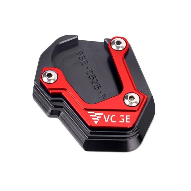 UYJHFPLND Motorrad Seitenständer-Vergrößerer Motorrad-Seitenständer-Verlängerungspad Ständerplatte für Loncin Voge 525 DSX 525 DSX DSX525 525DSX 2023 2024 von UYJHFPLND