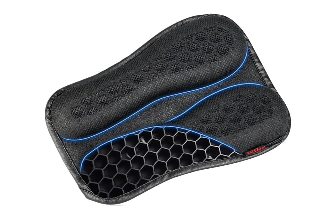 UYJHFPLND Motorrad Sitzbezug Motorrad Sitzkissen Anti-Rutsch Aufblasbares 3D Luftkissen Atmungsaktives Relief Fahrt Sitzpolster UYJHFPLND Motorrad Sitzbezug Motorrad Sitzkissen Anti-Rutsch Aufblasbares 3D Luftkissen Atmungsaktives Relief Fahrt Sitzpolster von UYJHFPLND