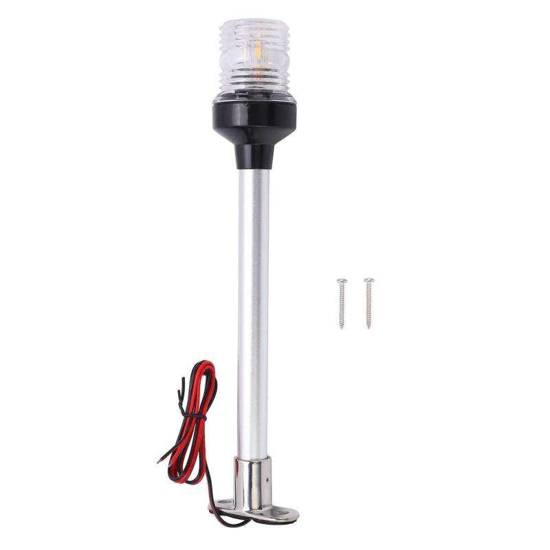 Uadme LED-Navigationslicht für Boote DC 12V-24V 5W IP66 wasserdichte 12-Zoll-Ankerlichter für Marineyachten mit elektrischer Ausrüstung mit Schraube von Uadme