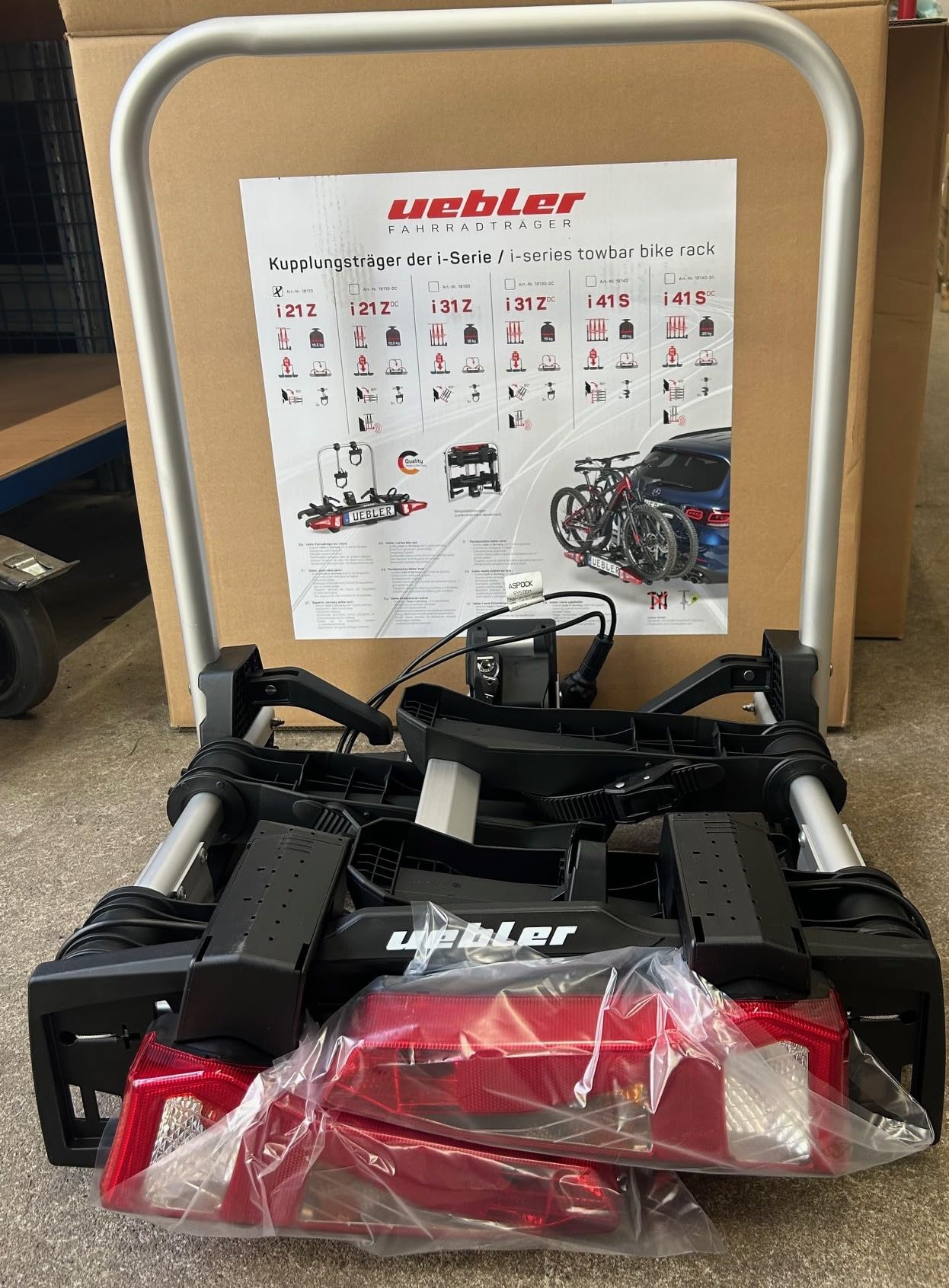 Uebler i21z Fahrradträger AHK 90Grad mit Zahnband für 2 Räder/Ebikes Uebler i21z Fahrradträger AHK 90Grad mit Zahnband für 2 Räder/Ebikes von Uebler