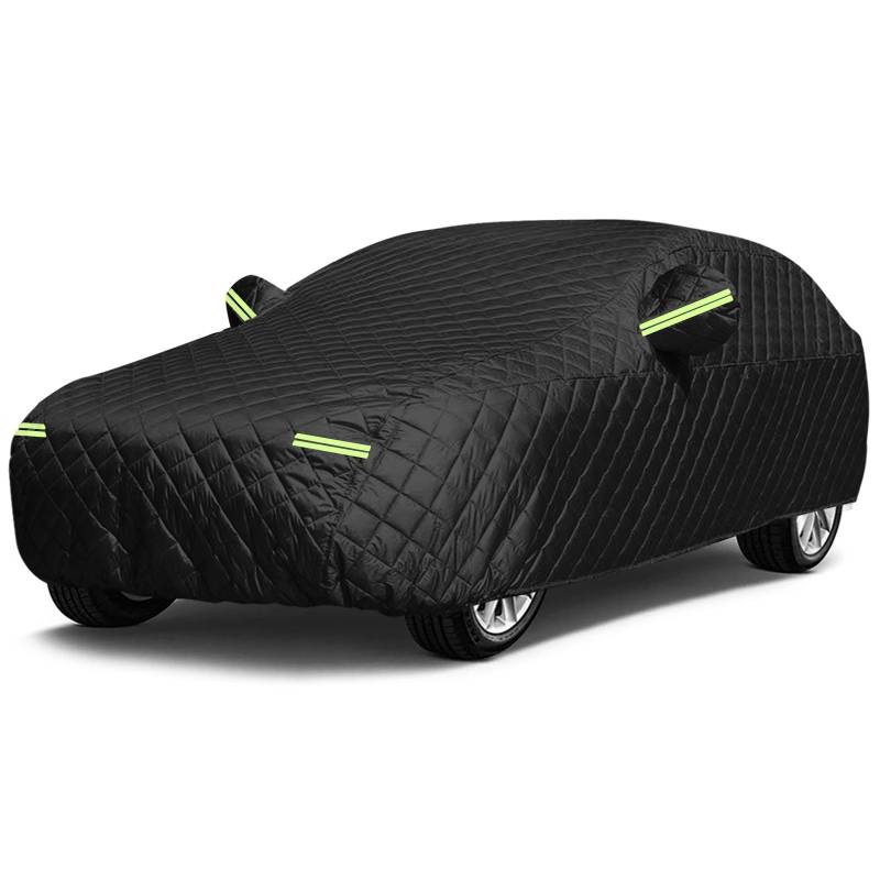 Hagelschutzplane Auto für Dacia Sandero(2008-2024), Wasserdicht Atmungsaktiv UV-beständig, Schnee und UV-Strahlen von Ufgwhirl