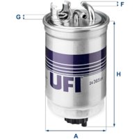 Kraftstofffilter UFI 24.365.01 von Ufi