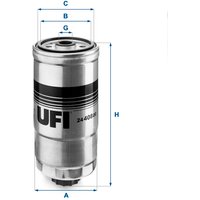 Kraftstofffilter UFI 24.408.00 von Ufi