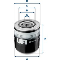 Ölfilter UFI 23.167.00 von Ufi