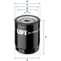 Ölfilter UFI 23.175.00 von Ufi
