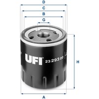 Ölfilter UFI 23.293.00 von Ufi