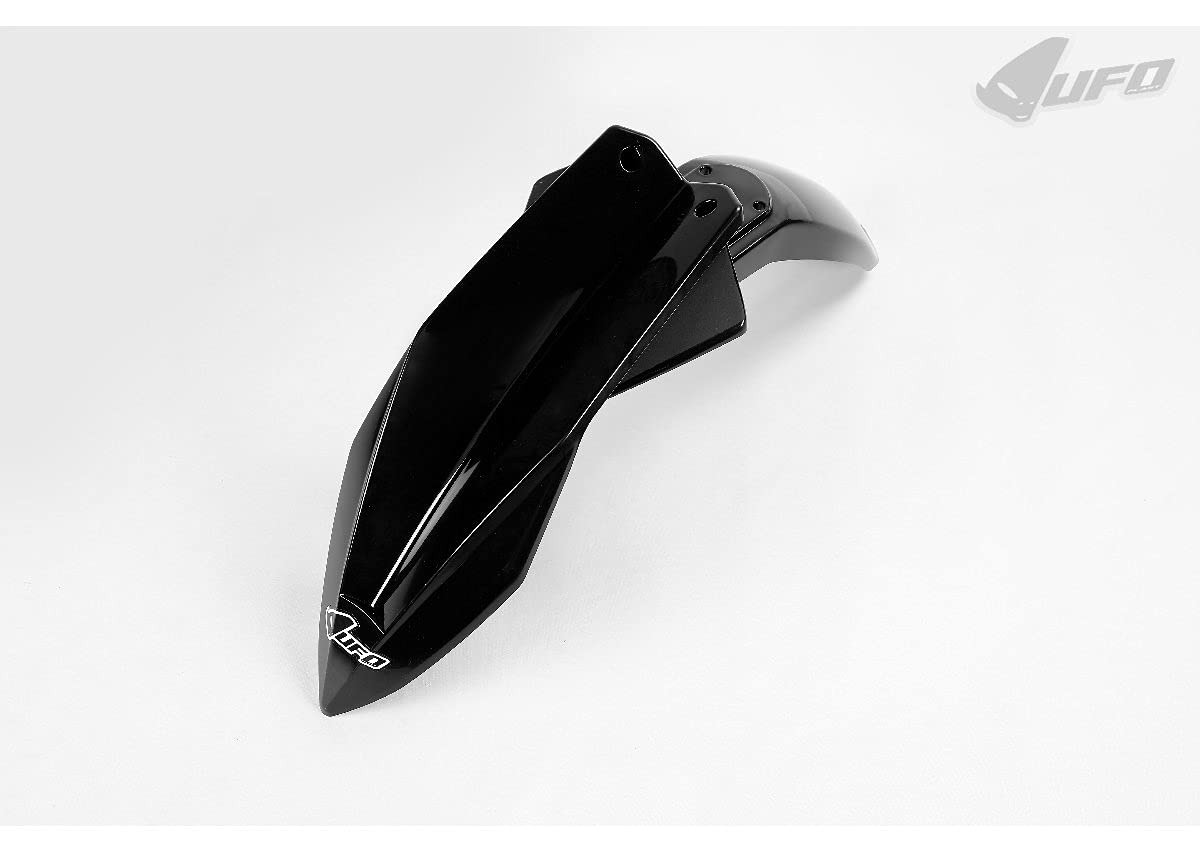 UFO PLAST Schutzblech vorne / vorne Fender Schwarz/Schwarz kompatibel mit Husqvarna TE 499 2011-2013 TE 511 2011-2013 von Ufo Plast