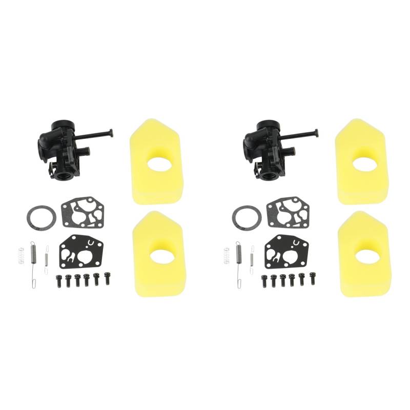 Uhidka 2X 795477 Vergaser Luft Filter Regler Satz für & Stratton 498811 795469 794147 699660 von Uhidka