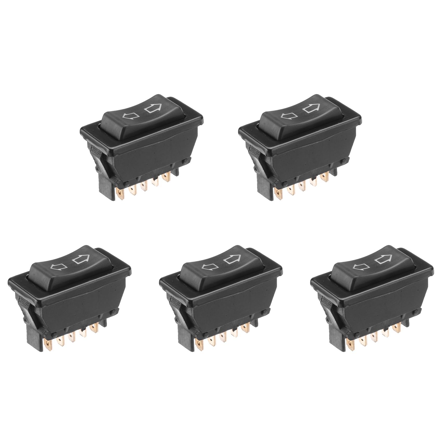 Uhidka 5X Universeller Elektrischer Fensterheberschalter, 5 Polig, 20 A, 12 V DC, für PKW Lastwagen Fahrzeuge Uhidka 5X Universeller Elektrischer Fensterheberschalter, 5 Polig, 20 A, 12 V DC, für PKW Lastwagen Fahrzeuge von Uhidka
