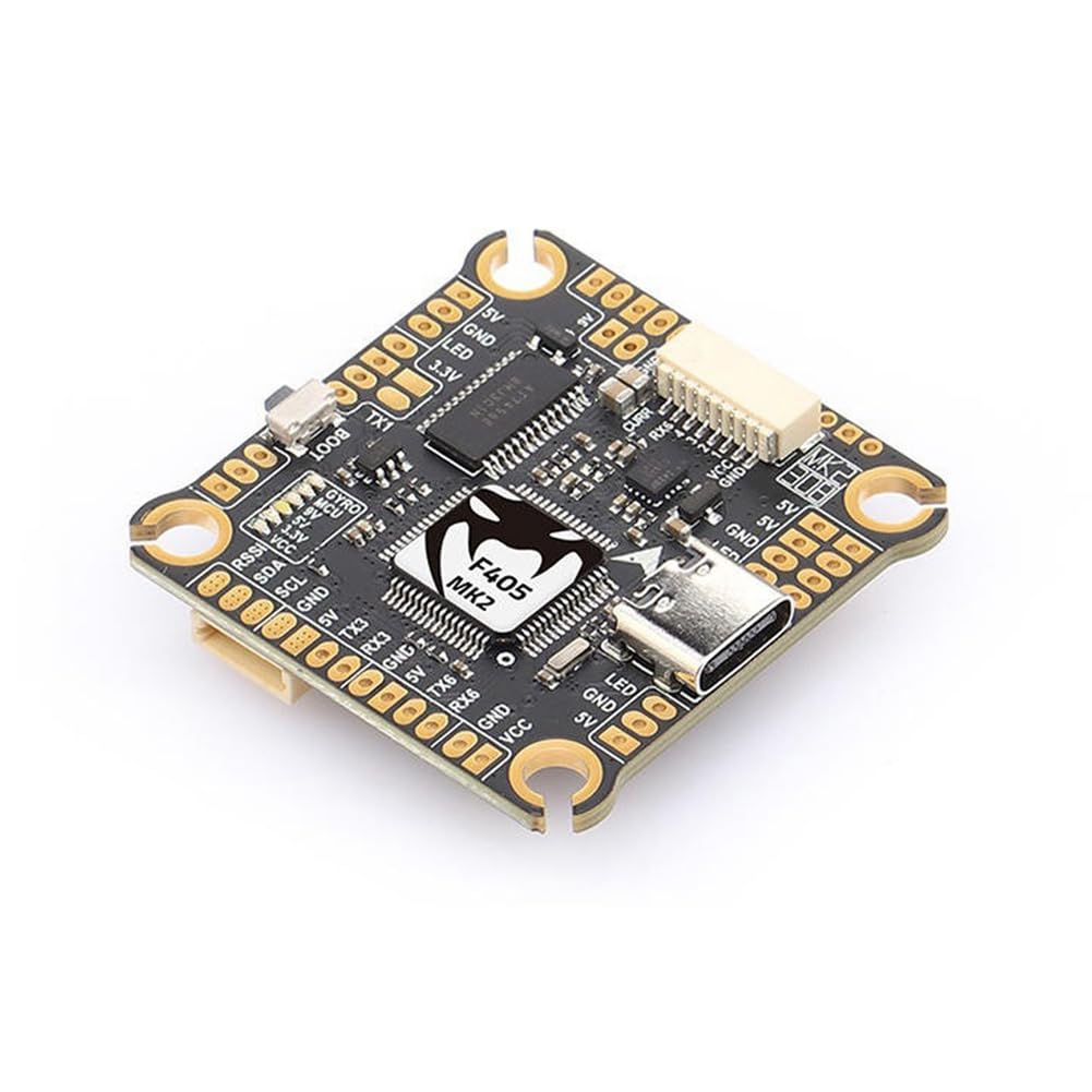 Uhidka F405 MK2 Flugsteuerung STM32F405 Gyro -42688-P Betaflight 30.5x 30.5mm für FPV-Renn-Drohne Uhidka F405 MK2 Flugsteuerung STM32F405 Gyro -42688-P Betaflight 30.5x 30.5mm für FPV-Renn-Drohne von Uhidka