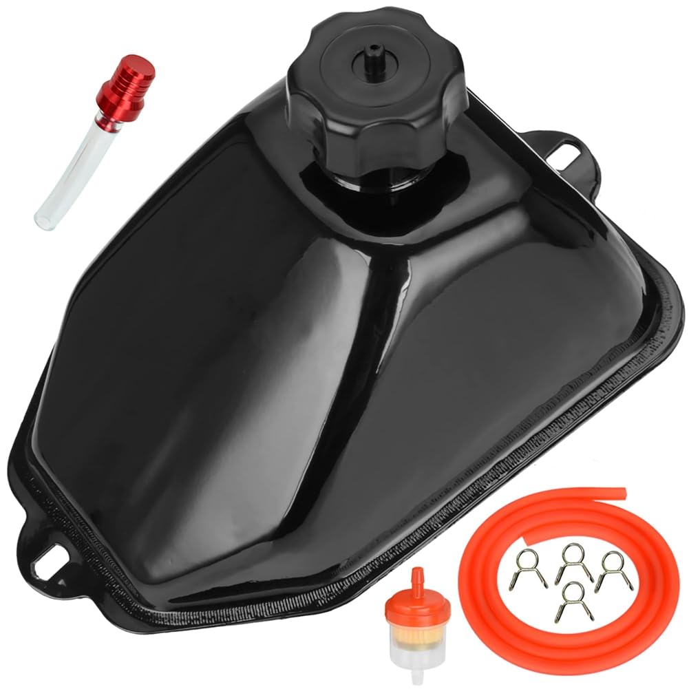 Uhidka Motorrad-Kraftstofftank Kraftstofftank für 50cc 70cc 90cc 110cc 125cc Sunl-Kraftstofftank von Uhidka