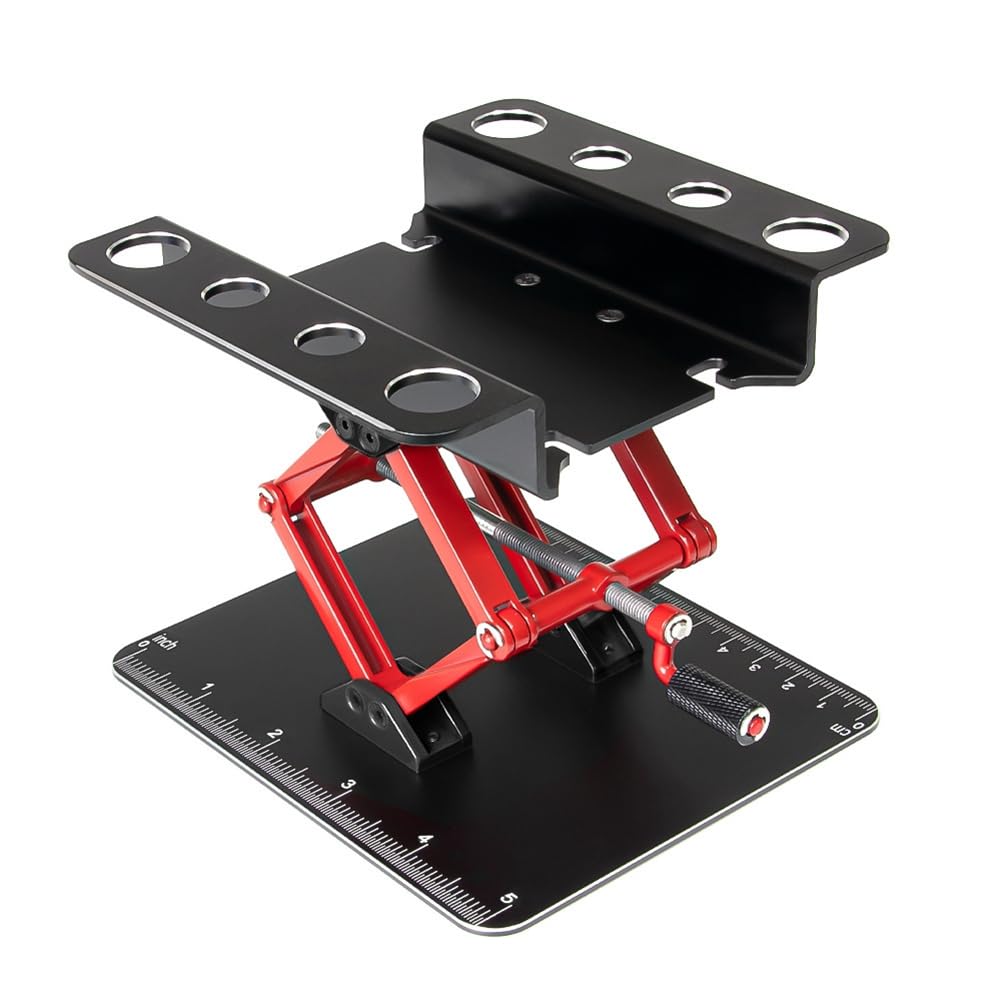 Uhidka RC Auto Reparatur Arbeitsstand Höhenverstellbare Montageplattform Metall RC Auto Reparatur Arbeitsstand Schwarz Uhidka RC Auto Reparatur Arbeitsstand Höhenverstellbare Montageplattform Metall RC Auto Reparatur Arbeitsstand Schwarz von Uhidka