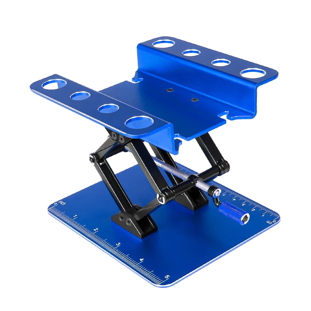 Uhidka RC Auto Reparatur-Werkzeugstand Einstellbare Höhe Montageplattform Metall RC Auto Reparatur-Werkzeugstand Blau Uhidka RC Auto Reparatur-Werkzeugstand Einstellbare Höhe Montageplattform Metall RC Auto Reparatur-Werkzeugstand Blau von Uhidka